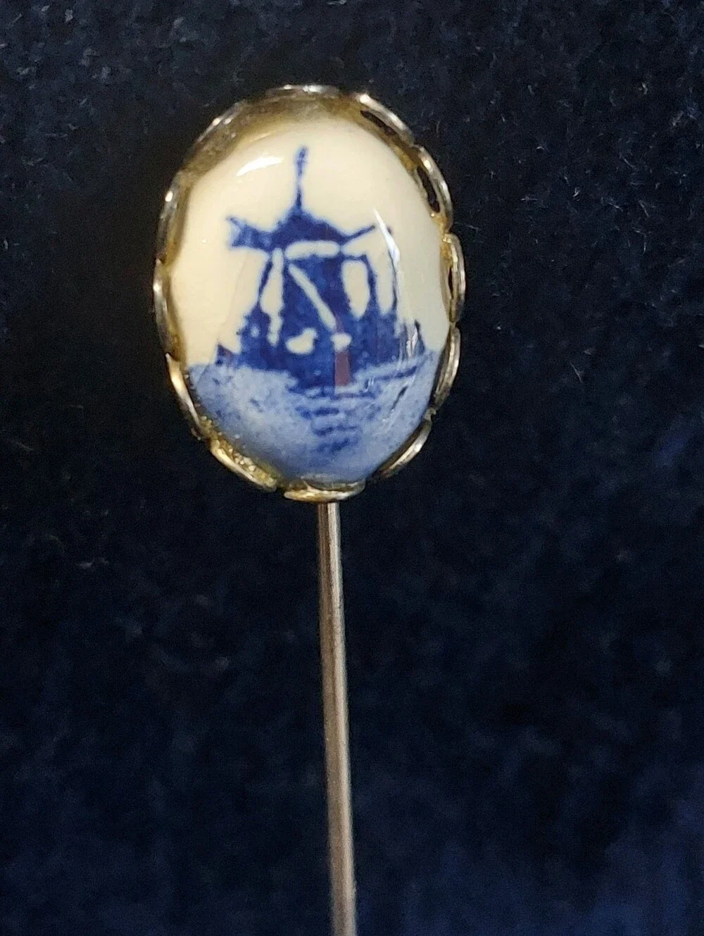 Delft Blue Windmill 3-Piece 